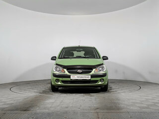 2008 Hyundai Getz I Рестайлинг, зелёный, 521000 рублей, вид 2