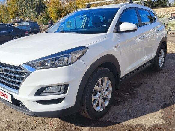 2019 Hyundai Tucson III Рестайлинг, белый, 2300000 рублей - вид 27