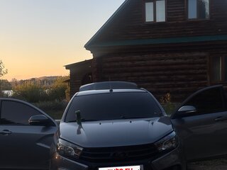 2017 Lada (ВАЗ) Vesta I, серый, 760000 рублей, вид 3