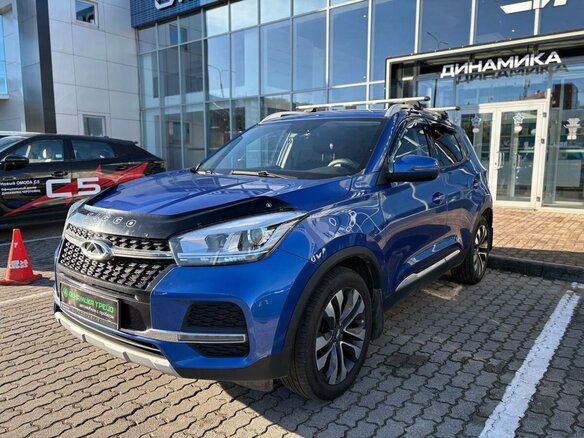 2021 Chery Tiggo 4 I Рестайлинг, синий, 1392000 рублей