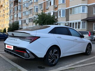 2023 Hyundai Elantra VII (CN7) Рестайлинг, белый, 1510000 рублей, вид 4