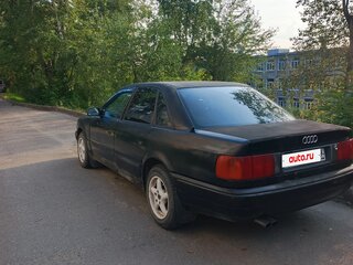 1993 Audi 100 IV (C4), чёрный, 130000 рублей, вид 4