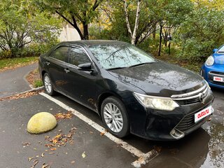 2015 Toyota Camry VII (XV50) Рестайлинг, чёрный, 2300000 рублей, вид 1