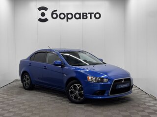 2012 Mitsubishi Lancer X Рестайлинг, синий, 700000 рублей, вид 1