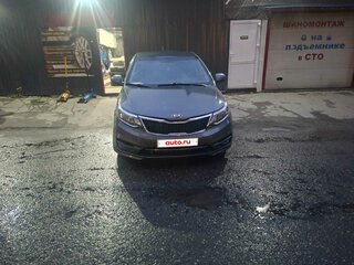2016 Kia Rio III Рестайлинг, серый, 530000 рублей, вид 2