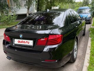 2016 BMW 5 серии 520d VI (F10/F11/F07) Рестайлинг, чёрный, 2600000 рублей, вид 3