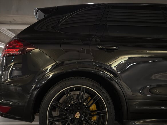 2012 Porsche Cayenne Turbo II (958), чёрный, 3800000 рублей - вид 7