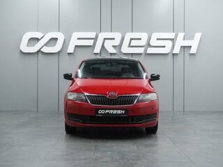2017 Skoda Rapid I Рестайлинг, красный, 1145000 рублей, вид 3