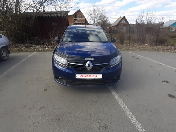 2018 Renault Logan II, синий, 470000 рублей - вид 2