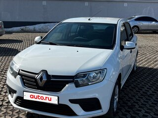 2020 Renault Logan II Рестайлинг, белый, 840000 рублей, вид 3