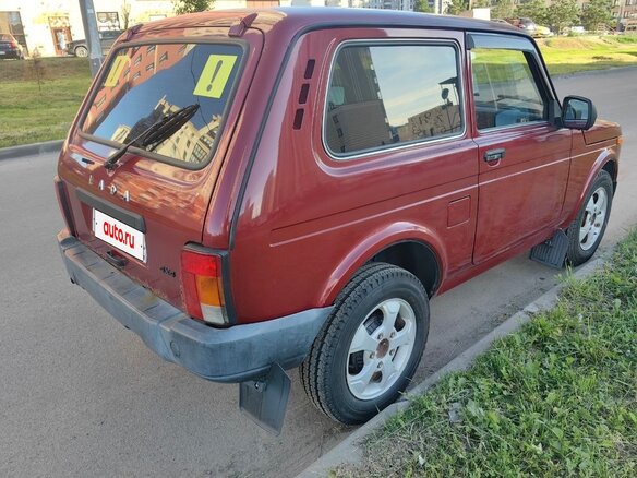 2018 Lada (ВАЗ) 2121 (4x4) Urban I Рестайлинг, красный, 550000 рублей - вид 7