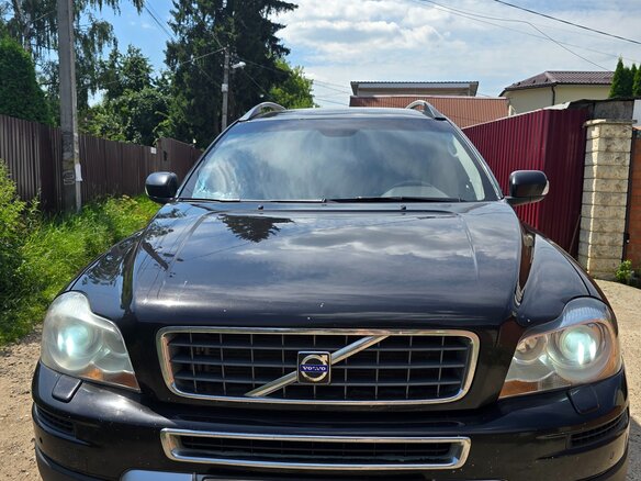 2008 Volvo XC90 I Рестайлинг, чёрный - вид 1