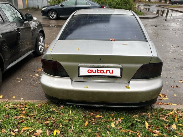 2002 Mitsubishi Galant VIII Рестайлинг, серебристый - вид 2