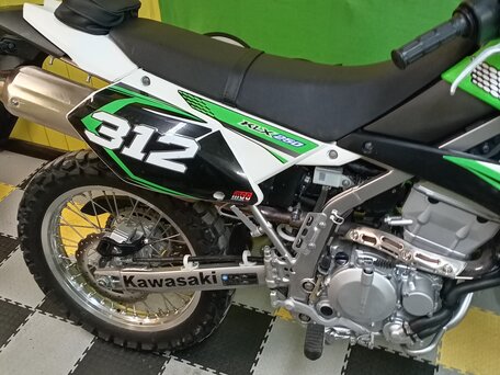 2013 Kawasaki KLX 250, зелёный, 410000 рублей, вид 4