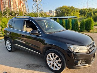 2012 Volkswagen Tiguan I Рестайлинг, чёрный, 1280000 рублей, вид 3