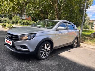 2022 Lada (ВАЗ) Vesta SW Cross I, серебристый, 1050000 рублей, вид 2