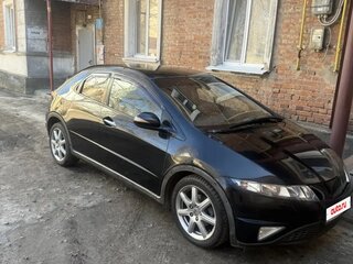 2007 Honda Civic VIII, чёрный, 459000 рублей, вид 2