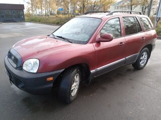2003 Hyundai Santa Fe I, пурпурный, 369000 рублей, вид 1