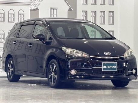 2017 Toyota Wish II Рестайлинг, чёрный, 1150000 рублей, вид 3
