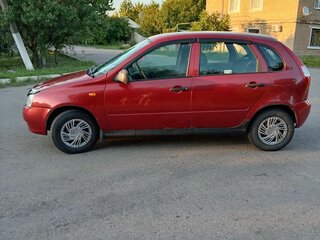 2010 Lada (ВАЗ) Kalina I, красный, 220000 рублей, вид 4