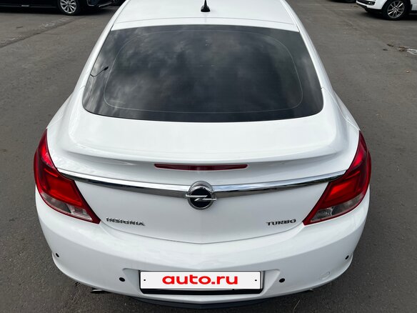 2011 Opel Insignia I, белый - вид 4