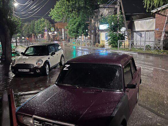 2007 Lada (ВАЗ) 2107, пурпурный, 100000 рублей - вид 2
