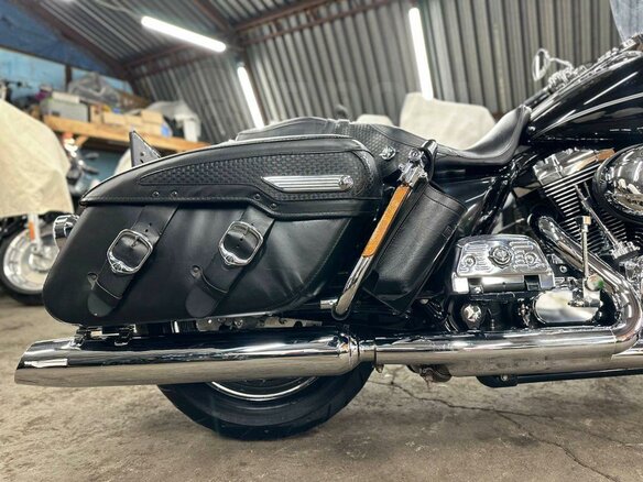 2009 Harley-Davidson Road King, чёрный, 990000 рублей - вид 25