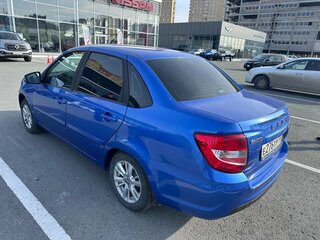 2021 Lada (ВАЗ) Granta I Рестайлинг, синий, 660000 рублей, вид 4