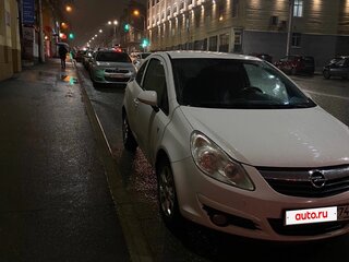 2010 Opel Corsa D Рестайлинг I, белый, 370000 рублей, вид 3