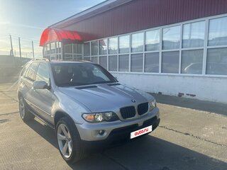 2005 BMW X5 3.0i I (E53) Рестайлинг, серебристый, 990000 рублей, вид 1
