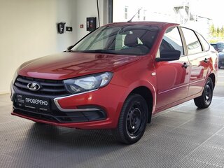 2021 Lada (ВАЗ) Granta I Рестайлинг, красный, 620000 рублей, вид 1