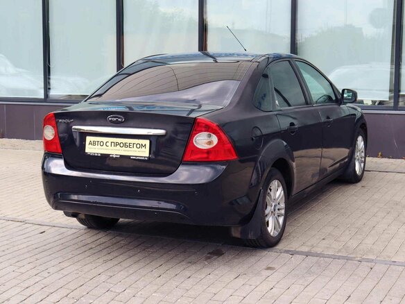 2008 Ford Focus II Рестайлинг, чёрный - вид 4
