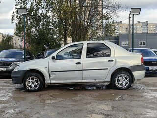 2009 Renault Logan I, серебристый, 249000 рублей, вид 5