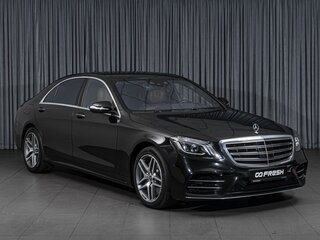 2017 Mercedes-Benz S-Класс 560 VI (W222, C217) Рестайлинг, чёрный, 4759000 рублей, вид 1