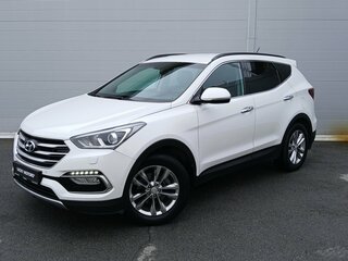 2015 Hyundai Santa Fe III Рестайлинг, белый, 1895000 рублей, вид 1
