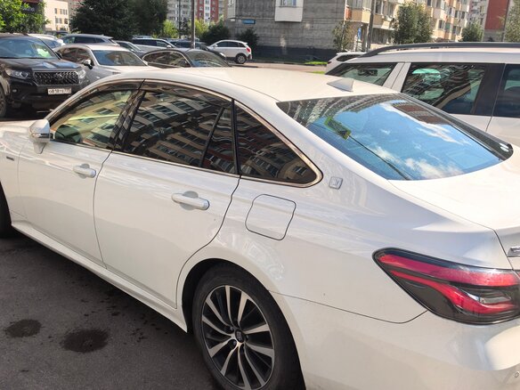 2018 Toyota Crown XV (S220), белый - вид 4