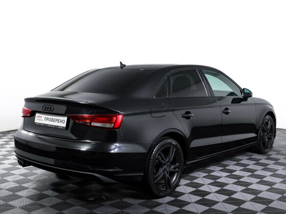 2019 Audi A3 III (8V) Рестайлинг, чёрный, 1590000 рублей - вид 4