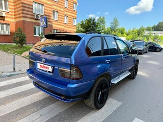 2003 BMW X5 3.0i I (E53) Рестайлинг, синий, 845000 рублей, вид 4