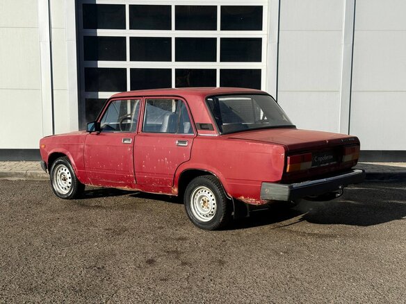 2008 Lada (ВАЗ) 2107, красный, 80000 рублей - вид 2