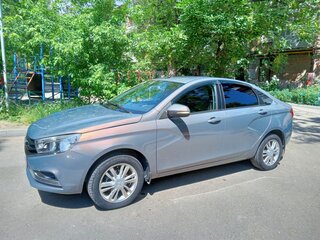2016 Lada (ВАЗ) Vesta I, серый, 900000 рублей, вид 2