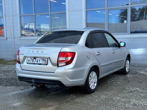 2020 Lada (ВАЗ) Granta I Рестайлинг, серебристый, 585000 рублей - вид 10