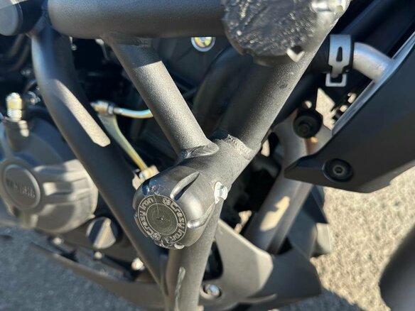 2020 Yamaha MT-03, синий, 490000 рублей - вид 13