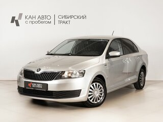 2019 Skoda Rapid I Рестайлинг, серебристый, 1101400 рублей, вид 1