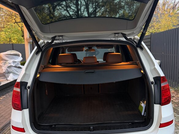 2015 BMW X3 28i xDrive II (F25) Рестайлинг, белый, 2700000 рублей - вид 12