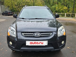 2010 Kia Sportage II Рестайлинг, чёрный, 680000 рублей, вид 2