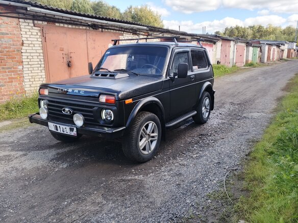 2002 Lada (ВАЗ) 2121 (4x4) I Рестайлинг, чёрный, 295000 рублей - вид 3