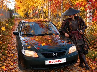 2003 Mazda Protege III (BJ), зелёный, 300000 рублей, вид 1
