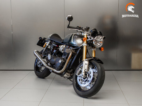 2022 Triumph Thruxton, чёрный, 1324174 рублей, вид 1