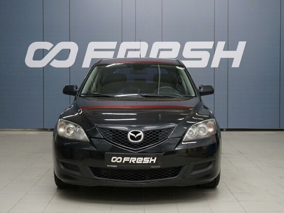 2008 Mazda 3 I (BK) Рестайлинг, чёрный, 594000 рублей - вид 2
