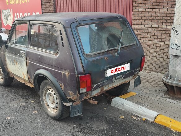 1998 Lada (ВАЗ) 2121 (4x4) I Рестайлинг, фиолетовый - вид 2